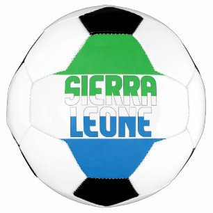 Sierra Leone Flag Adorable Patriotic Soccer Ball