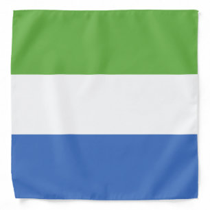 Sierra Leone flag Bandana