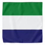 Sierra Leone Flag Bandana