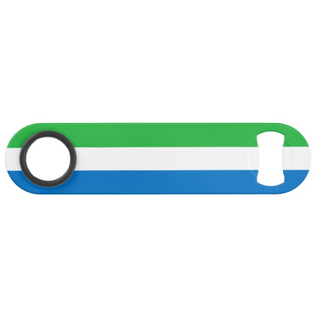 Sierra Leone Flag Bar Key (Front (Horizontal))