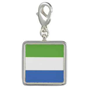 Sierra Leone flag Charm