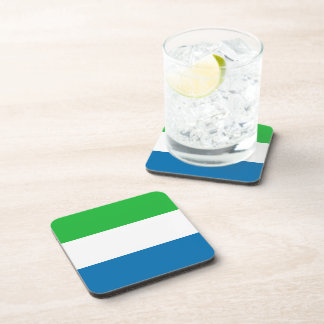 Sierra Leone Flag Coaster