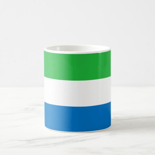 Sierra Leone Flag Coffee Mug