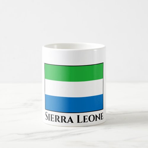 Sierra Leone Flag Coffee Mug