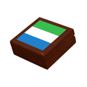 Sierra Leone Flag Gift Box