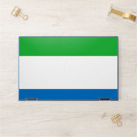 Sierra Leone flag HP Laptop Skin