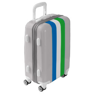 Sierra Leone Flag Luggage