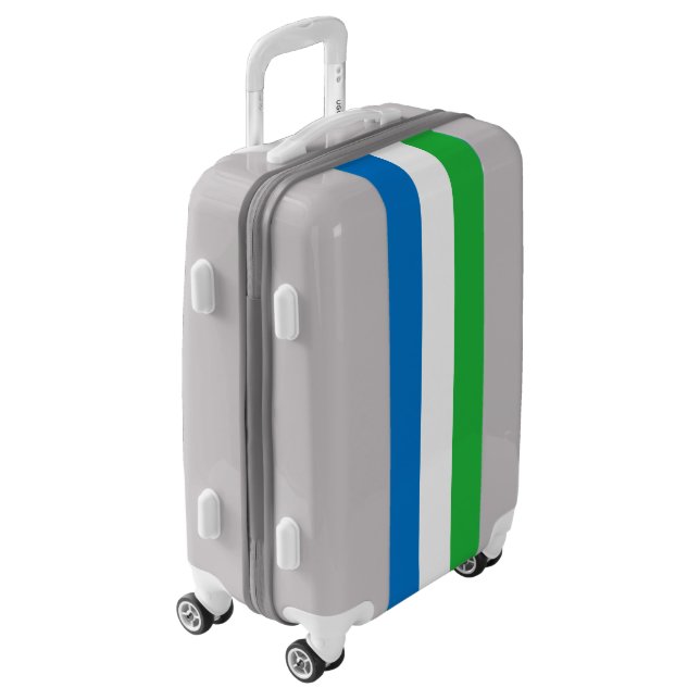 Sierra Leone Flag Luggage (Rotated Left)