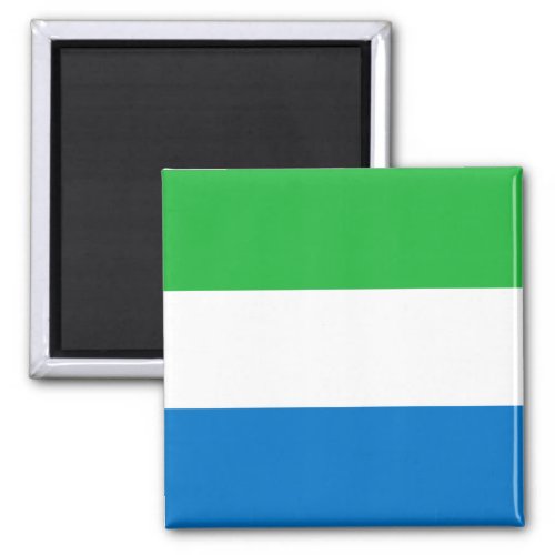 Sierra Leone Flag Magnet