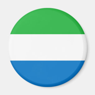 Sierra Leone Flag Magnet