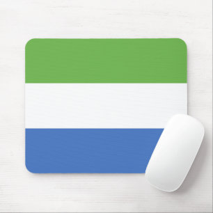 Sierra Leone flag Mouse Pad