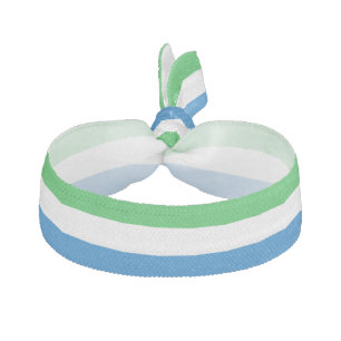 Sierra Leone Flag Ribbon Hair Tie