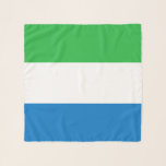 Sierra Leone Flag Scarf<br><div class="desc">Patriotic flag of Sierra Leone.</div>