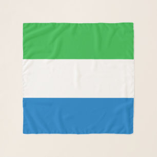 Sierra Leone Flag Scarf