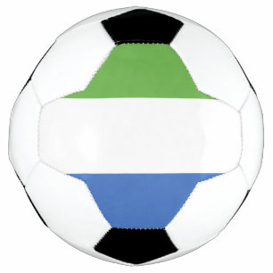 Sierra Leone flag Soccer Ball