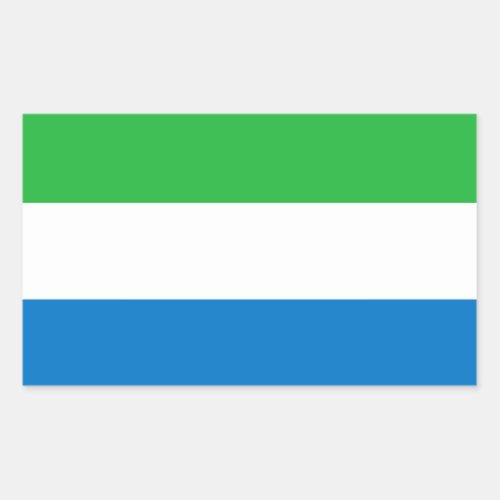 Sierra Leone Flag Sticker