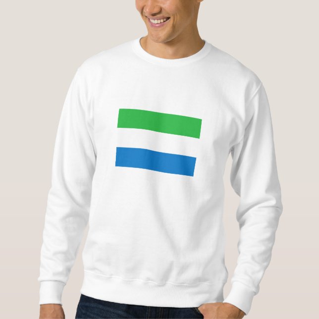 Sierra Leone Flag Sweatshirt (Front)