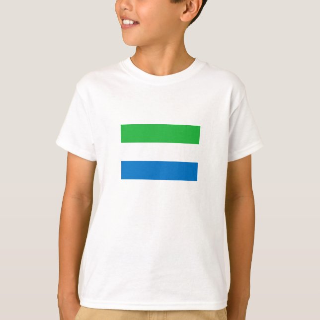 Sierra Leone Flag T-Shirt (Front)
