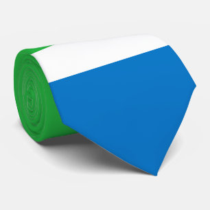 Sierra Leone Flag Tie