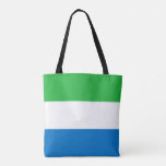 Sierra Leone Flag Tote Bag