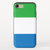 Sierra Leone flag iPhone 8/7 Slider Case