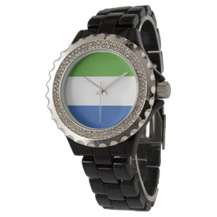 Sierra Leone flag Watch