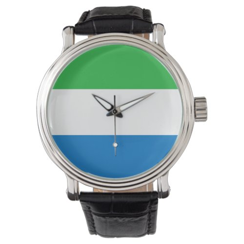 Sierra Leone Flag Watch