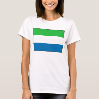 Sierra Leone Flag x Map T-Shirt