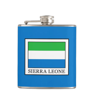 Sierra Leone Hip Flask