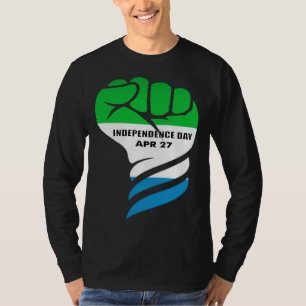 Sierra Leone independence day Black Pride Sweet Sa T-Shirt
