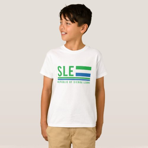 Sierra Leone ISO Code T_Shirt