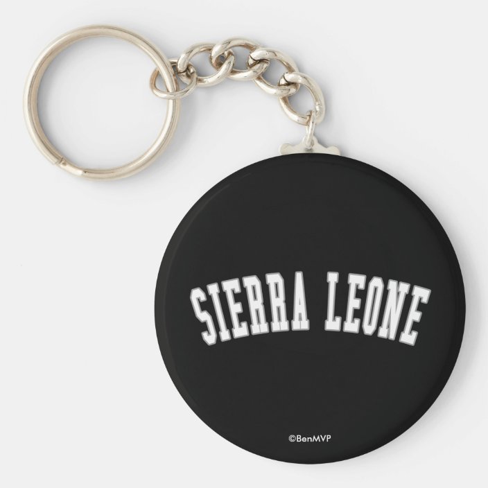 Sierra Leone Key Chain