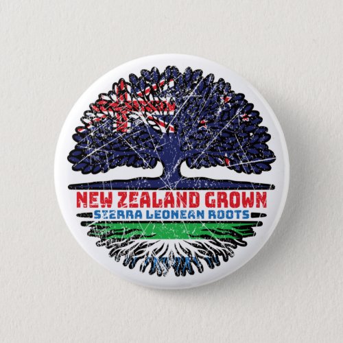 Sierra Leone Leonean New Zealander New Zealand Button