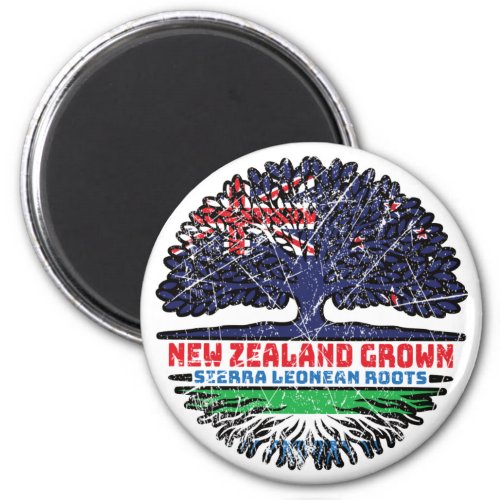 Sierra Leone Leonean New Zealander New Zealand Magnet