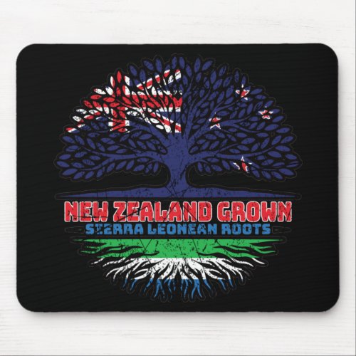 Sierra Leone Leonean New Zealander New Zealand Mouse Pad