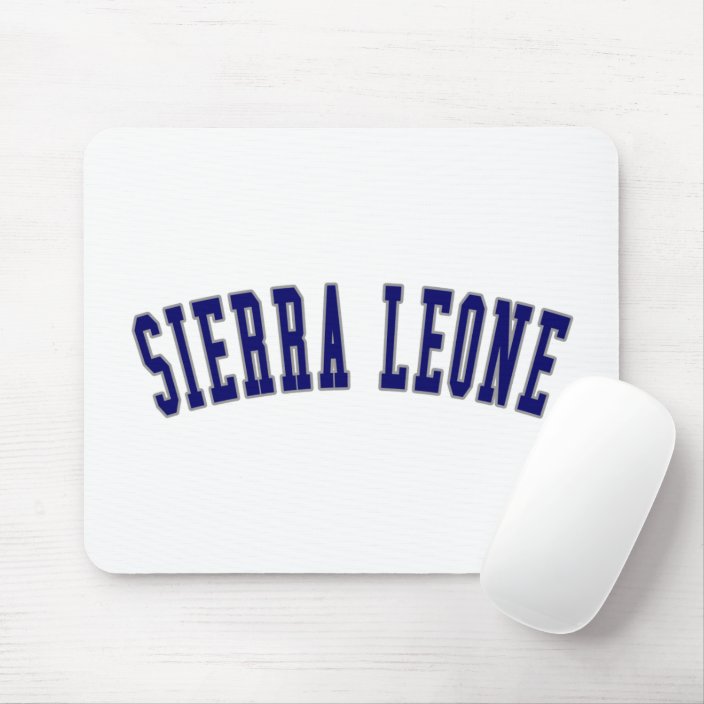 Sierra Leone Mouse Pad