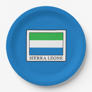 Sierra Leone Paper Plates