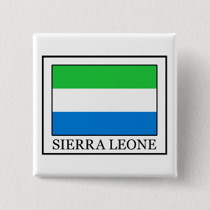Sierra Leone Pinback Button