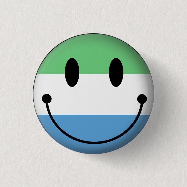 Sierra Leone Pinback Button (Front)