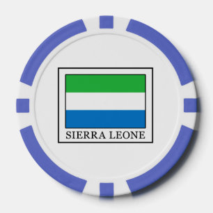 Sierra Leone Poker Chips