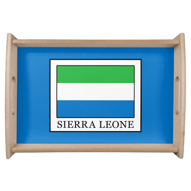 Sierra Leone Serving Tray (Front)