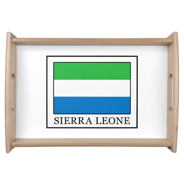Sierra Leone Serving Tray (Front)