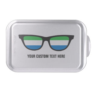Sierra Leone Shades custom cake pans