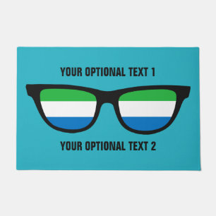 Sierra Leone Shades custom door mats