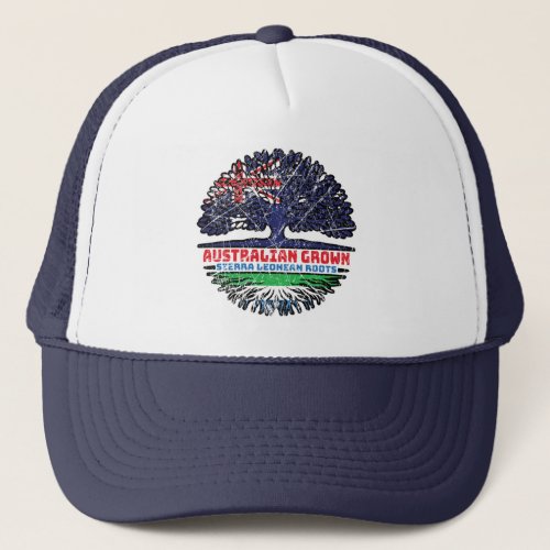 Sierra Leone Sierra Leonean Australian Australia Trucker Hat