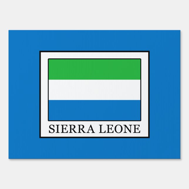 Sierra Leone Sign (Front)