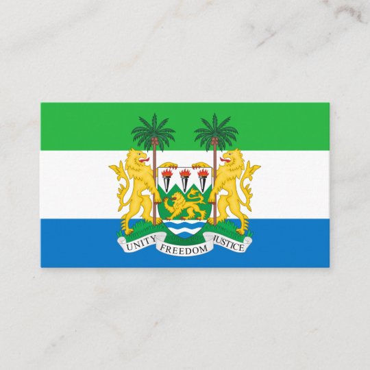 Download Sierra Leonean Flag & Coat of Arms, Sierra Leone Business ...