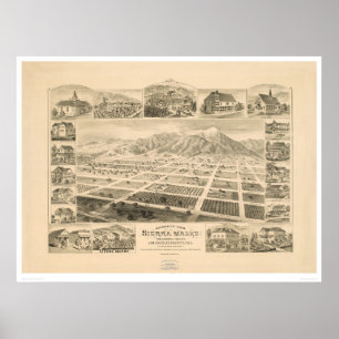 Sierra Madre, California (1617A) Poster