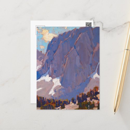 Sierra Monument by Edgar Payne Holiday Postcard