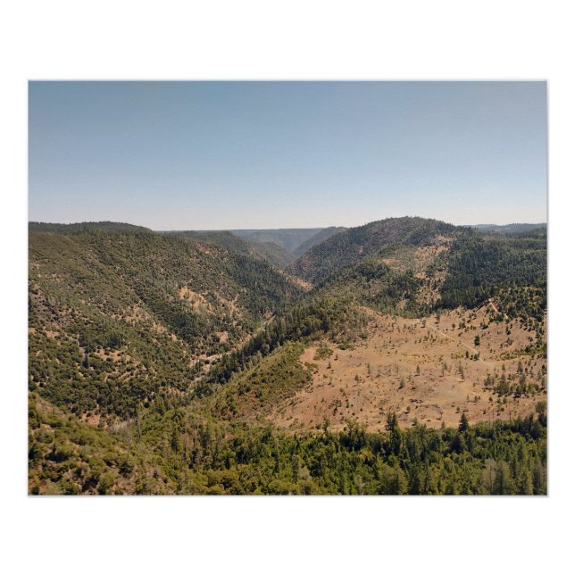 Sierra Mountains Poster (Front)